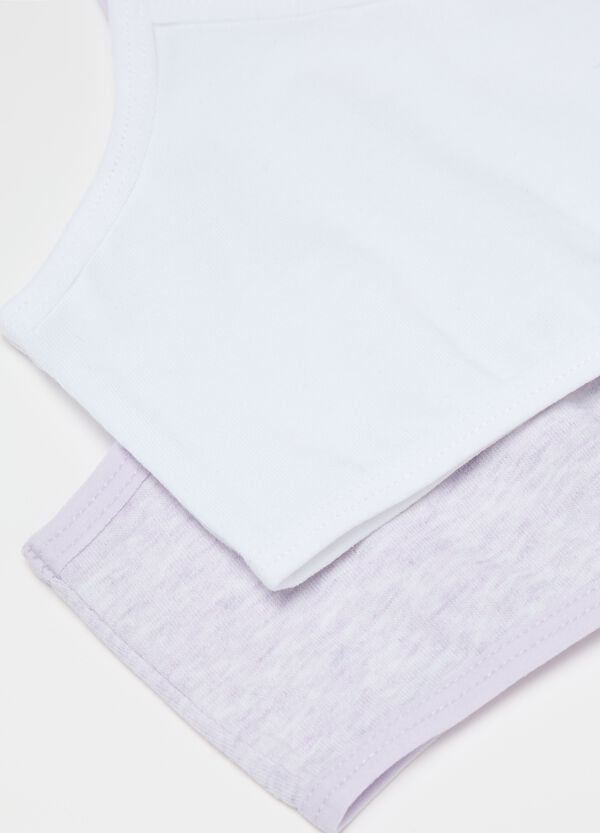 Ovs Bipack Top Intimi In Cotone Stretch