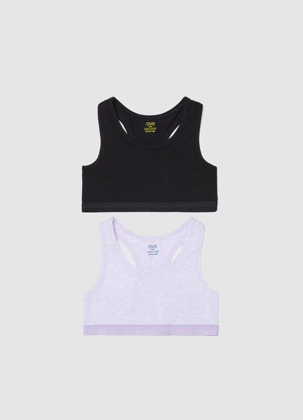 Ovs Bipack top intimi in cotone stretch