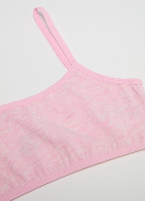 Ovs Bipack Top Intimi In Cotone Stretch