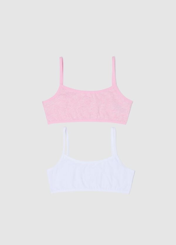 Ovs Bipack top intimi in cotone stretch