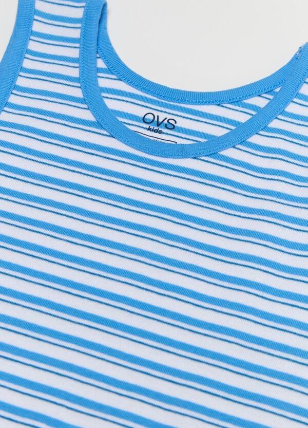 Ovs Bipack Vogatori In Cotone Bio A Righe