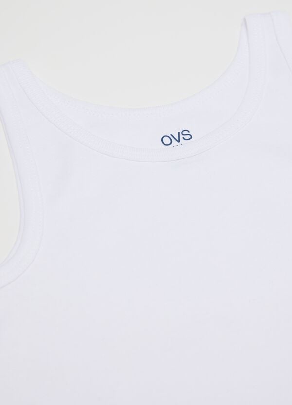 Ovs Bipack Vogatori In Cotone Blu Bianco