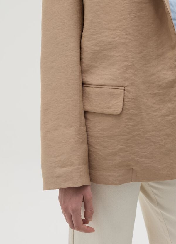 Ovs Blazer Aperto In Crêpe