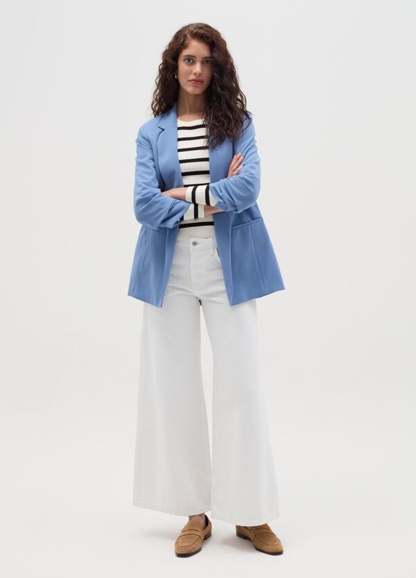 Ovs Blazer Con Maniche A Tre Quarti