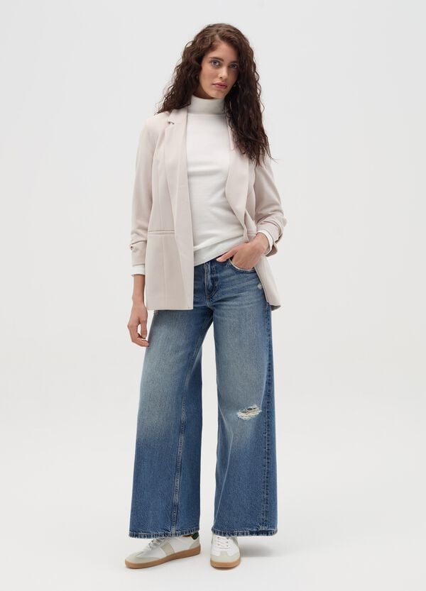 Ovs Blazer con maniche a tre quarti