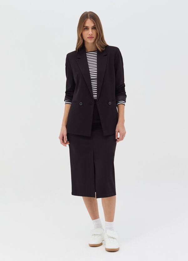 Ovs Blazer Doppiopetto Stretch