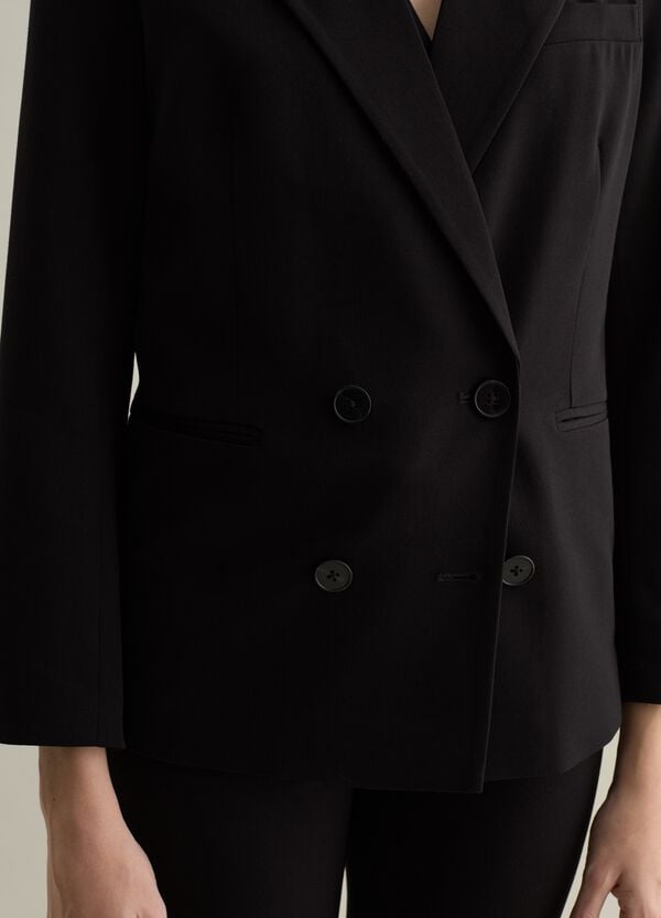 Ovs Blazer Doppiopetto Tinta Unita