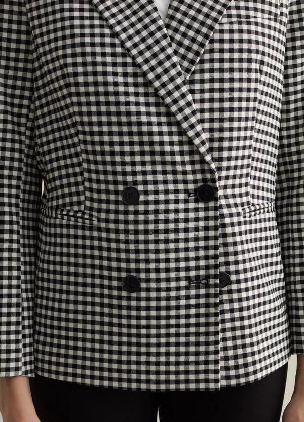 Ovs Blazer Doppiopetto Vichy