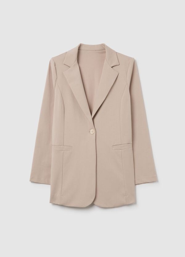 Ovs Blazer monopetto beige
