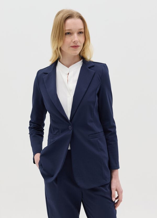 Ovs Blazer monopetto blu