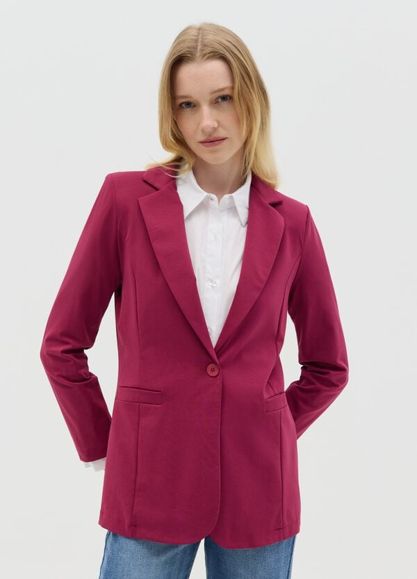 Ovs Blazer Monopetto Fuxia