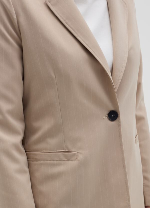 Ovs Blazer Monopetto Gessato