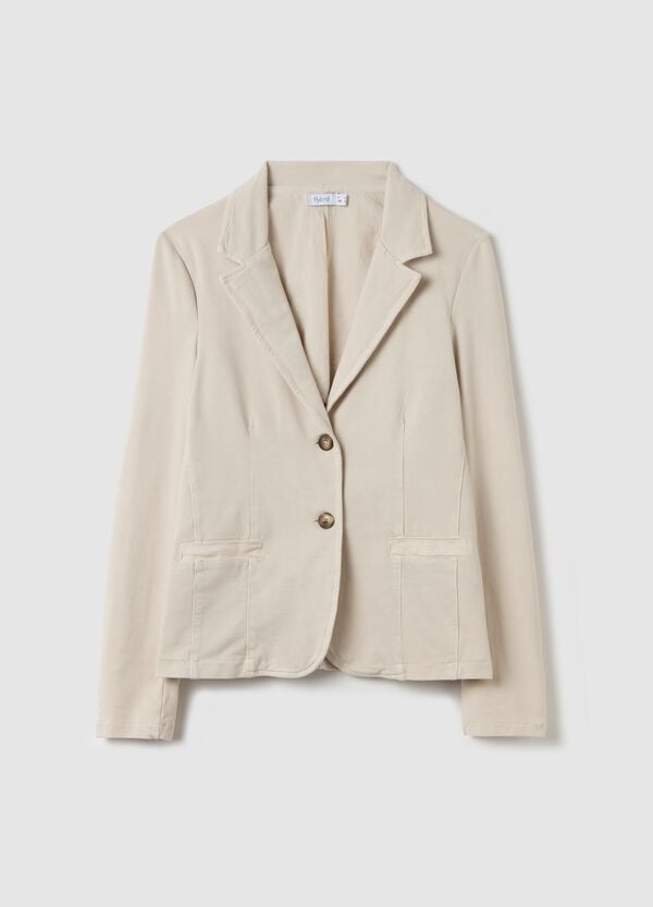 Ovs Blazer monopetto in cotone stretch