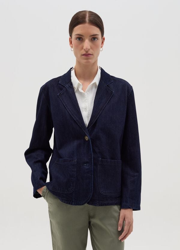 Ovs Blazer monopetto in denim
