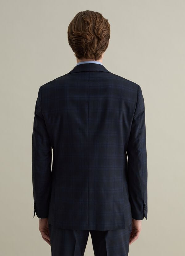 Ovs Blazer Monopetto In Fantasia Check