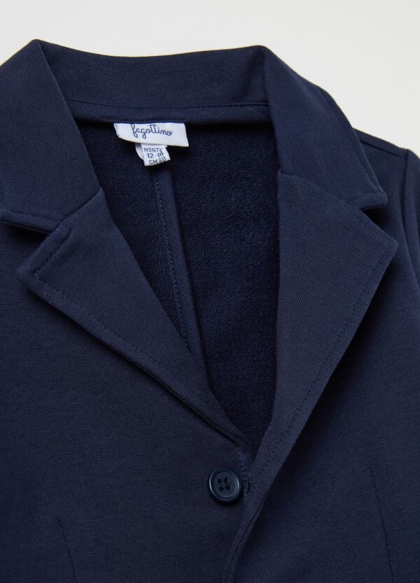 Ovs Blazer Monopetto In French Terry