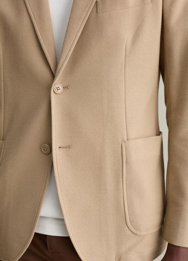 Ovs Blazer Monopetto Regular Fit In Maglia