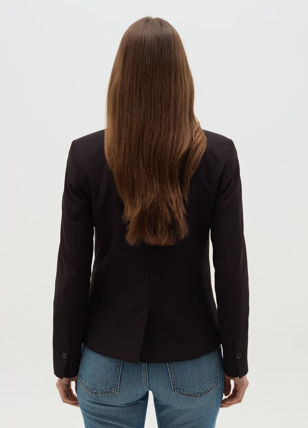 Ovs Blazer Monopetto Tinta Unita Curvy