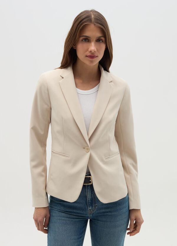 Ovs Blazer monopetto tinta unita Curvy