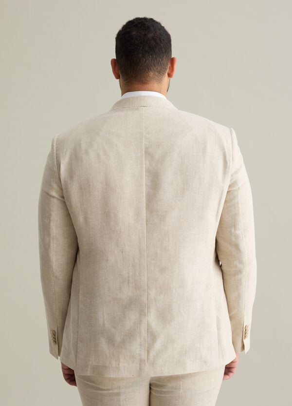 Ovs Blazer Oversize In Lino Plus Size