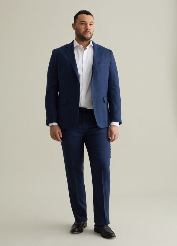 Ovs Blazer Oversize In Lino Plus Size