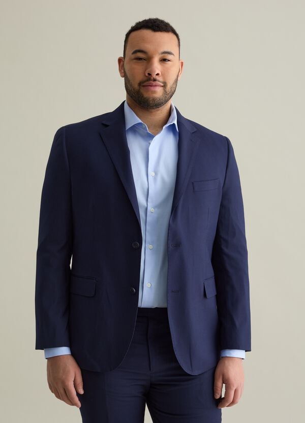 Ovs Blazer regular fit in misto viscosa Plus Size