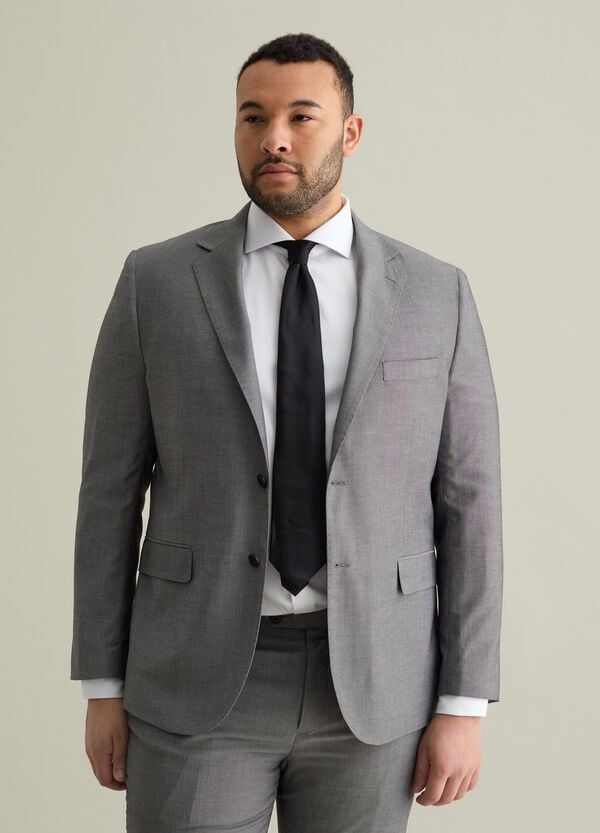 Ovs Blazer regular fit in misto viscosa Plus Size