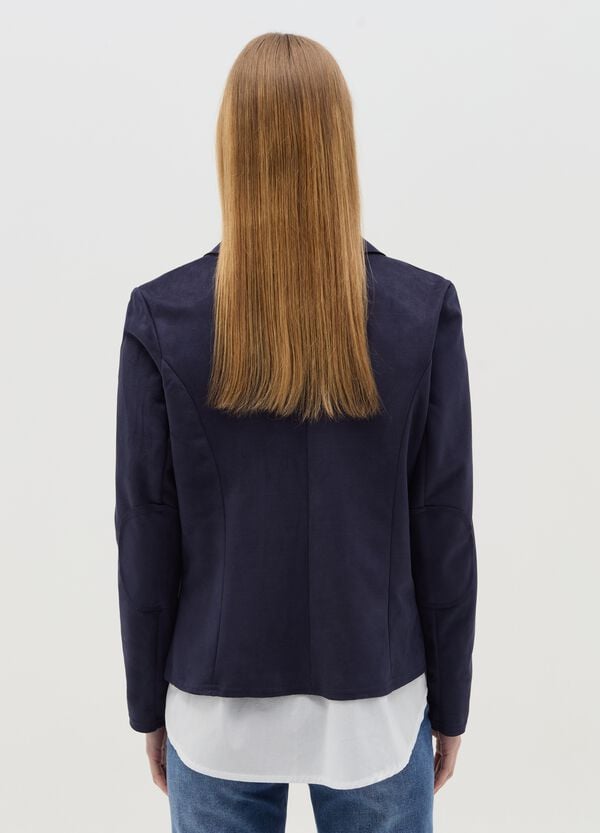 Ovs Blazer Scamosciato Monopetto