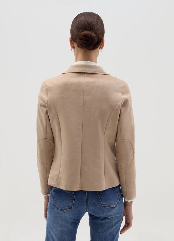 Ovs Blazer Scamosciato Monopetto