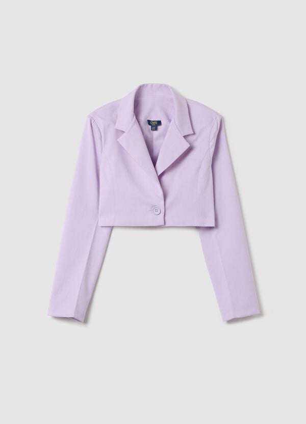 Ovs Blazer viola cropped fit