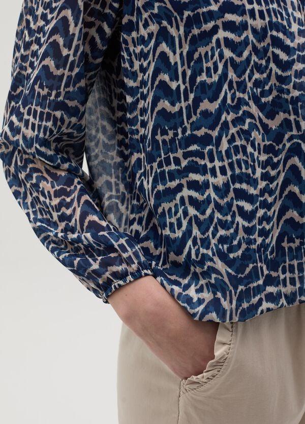 Ovs Blusa A Maniche Lunghe Con Stampa