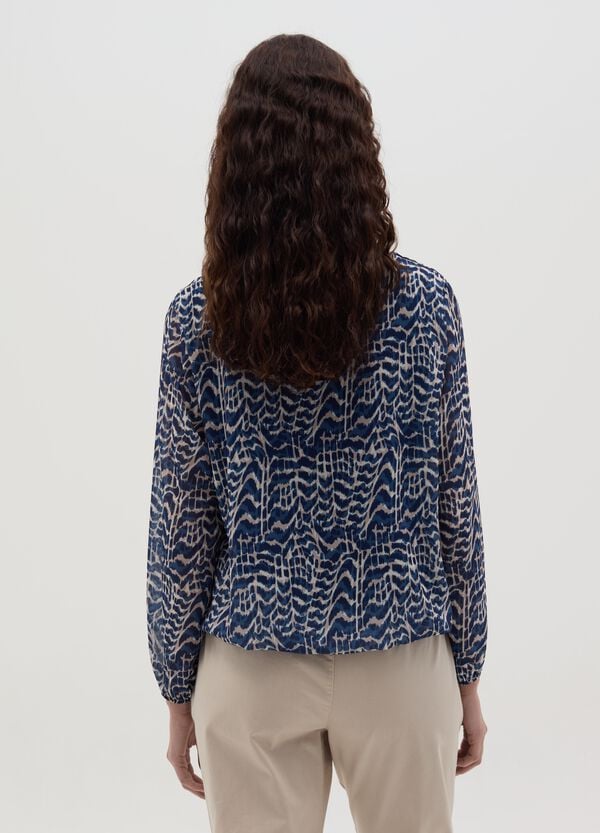 Ovs Blusa A Maniche Lunghe Con Stampa