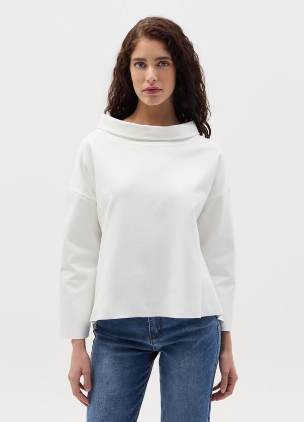 Ovs Blusa con collo ad anello