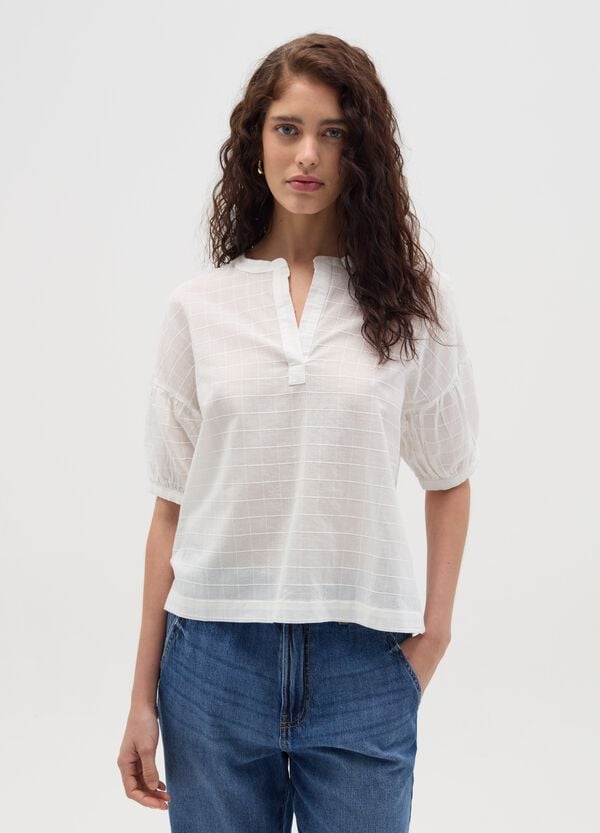 Ovs Blusa con cuciture in rilievo