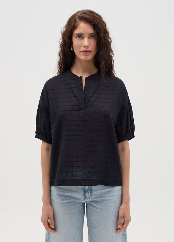 Ovs Blusa Con Cuciture In Rilievo