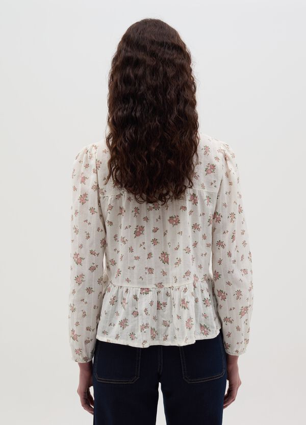 Ovs Blusa Con Laccetti E Motivo A Righe