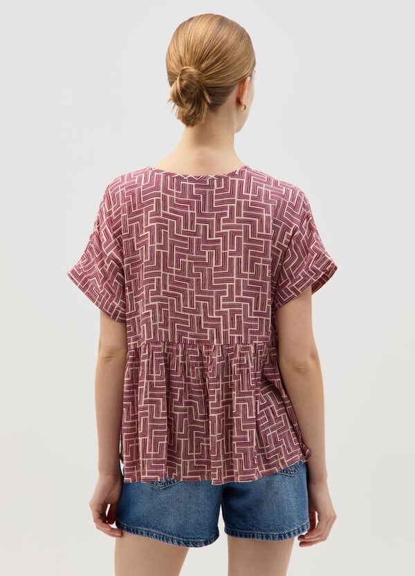 Ovs Blusa Con Scollo A V E Balza