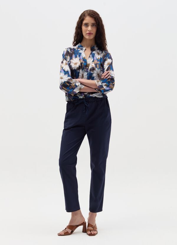 Ovs Blusa Con Stampa Floreale