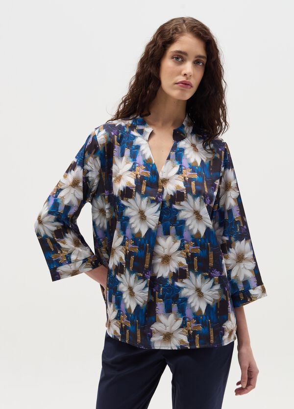Ovs Blusa con stampa floreale