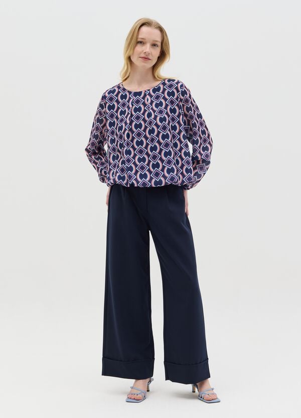 Ovs Blusa con stampa geometrica