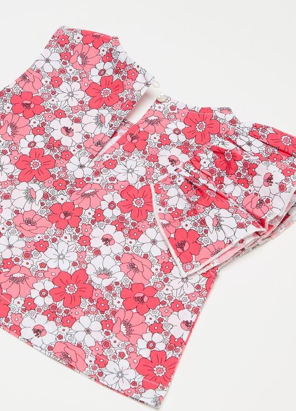 Ovs Blusa Floreale Con Volant