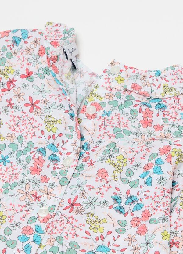 Ovs Blusa In Cotone Con Stampa Floreale