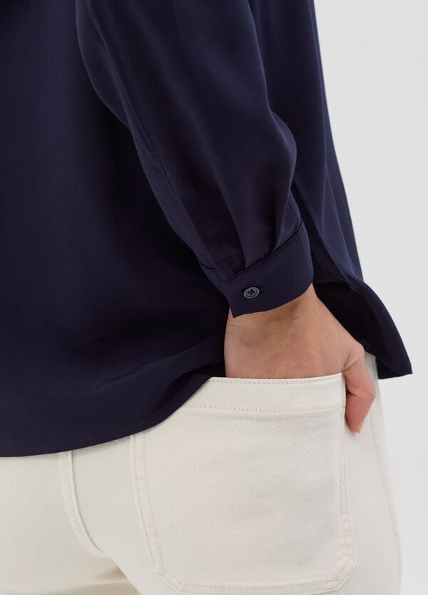 Ovs Blusa In Viscosa Con Scollo A V