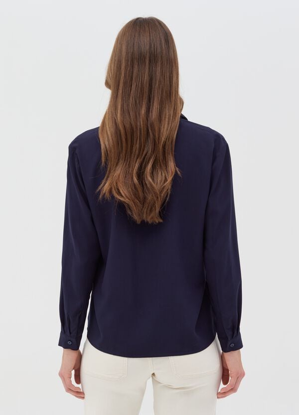 Ovs Blusa In Viscosa Con Scollo A V