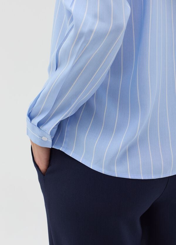 Ovs Blusa In Viscosa Con Scollo A V