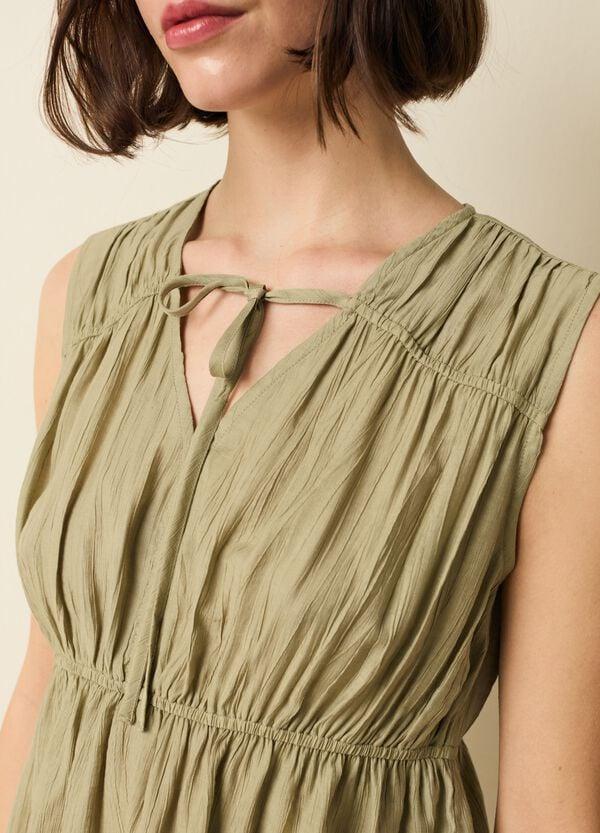 Ovs Blusa Scollo A V Con Laccetto