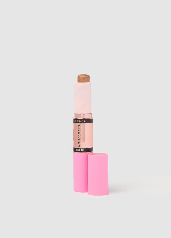 Ovs Blush & Highlight Stick Flushing Pink