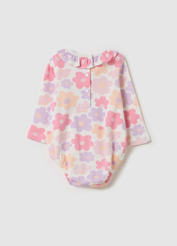 Ovs Body A Maniche Lunghe Con Stampa Fiori