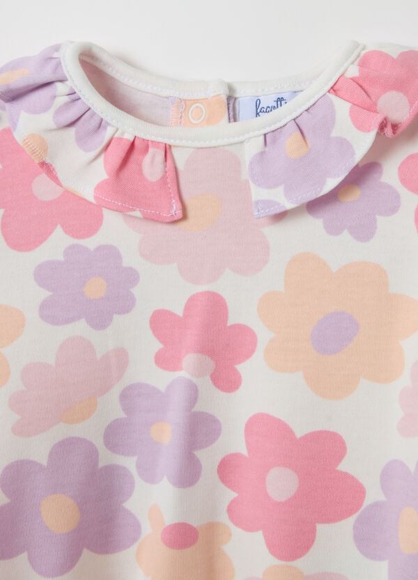 Ovs Body A Maniche Lunghe Con Stampa Fiori