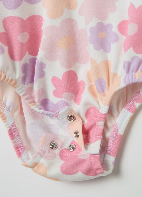 Ovs Body A Maniche Lunghe Con Stampa Fiori